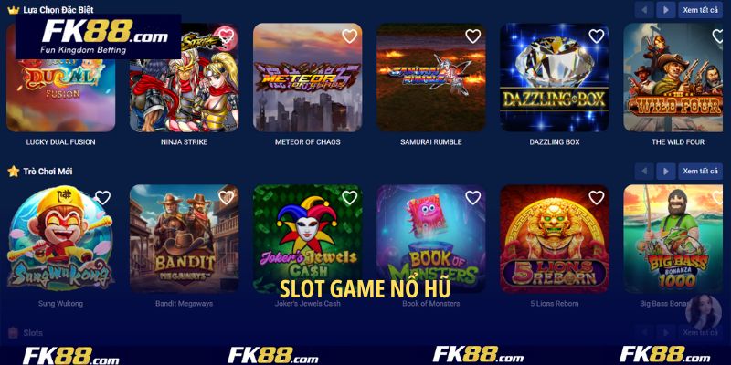 Slot game nổ hũ